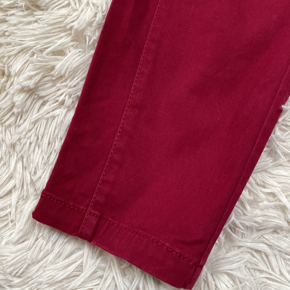 🎉HP🎉 Loft Ankle Pants 💗 Cranberry Red - Picture 11 of 14